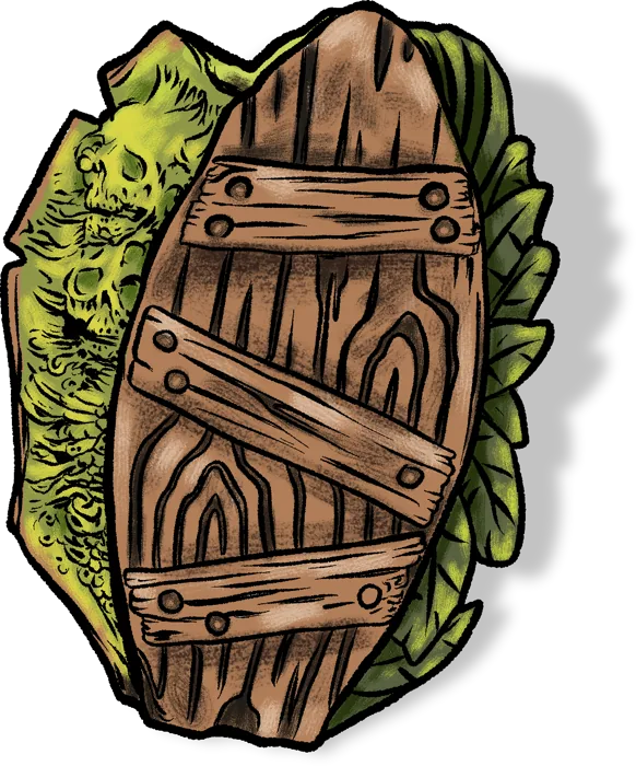 Illustration of the EB Handmade Tiki Mug